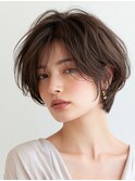 40代夏のエアリーベリーショート