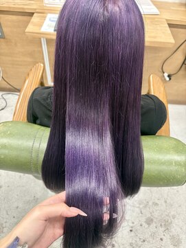 ロッソ ヘアアンドスパ 獨協大学前店(Rosso Hair&SPA) 秋っぽぶどうカラー