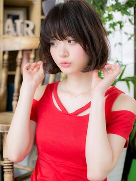 カバーヘア イヴ 戸頭店(COVER HAIR EVE) *+EVE戸頭+*… あどけなカワイイ★ピュア大人ボブc