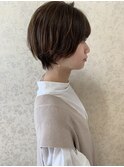 ショート 丸みショート お洒落ショート ショートヘア 安田紗莉奈