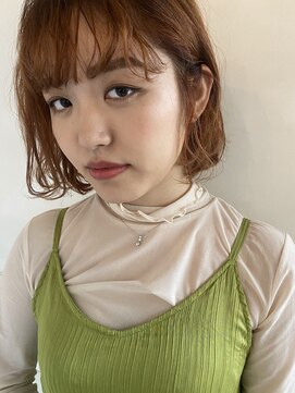 シー バイ ラヴィズム けやき通り1号店(Sea by LUVISM) ハイトーン切りっぱなしボブ