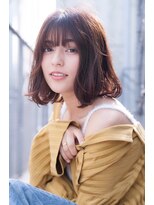 オースティン 門前仲町(AUSTIN)&nbsp;AUSTIN☆外ハネボブアッシュブラウンネオウルフツイストパーマ