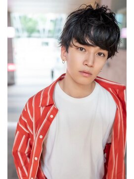 オースティン 門前仲町(AUSTIN) シルバーカラーサイドグラデーションスリークショート