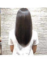 ビス ヘア アンド ビューティー 西新井店(Vis Hair＆Beauty) 縮毛矯正/艶感ストレート/透明感/ナチュラル/ココアブラウン