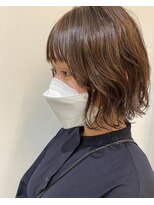 モリオ フロム ロンドン イオンモール 熊本店(morio FROM LONDON)&nbsp;【morio熊本】あご下ラインのボブパーマスタイル.k