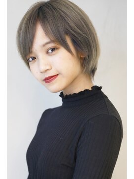 ガリカ(Gallica kinshicho) 『毛束感 ×イルミナカラー』☆ひし形シルエット斜めバング