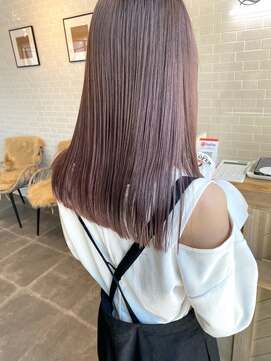 ジーナ 西新(Zina) 透け感＊ピンクグレージュ【Zina西新】