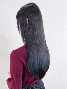 アイティーバイアルバム 下北沢店(IT by ALBUM) ナチュラルストレート_外ハネボブセクションカラー_ba364732