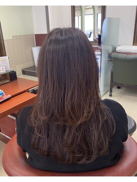 ヘアークリアー 春日部 大人可愛いゆるふわロングレイヤースタイル/30代40代50代