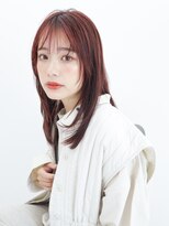 ミリー 梅田店(milly)&nbsp;ピンクブラウンヘルシースタイル×ウザバング【milly梅田】