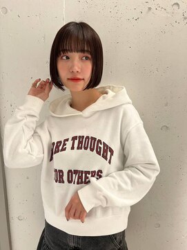 ガリカ(Gallica kinshicho) 【竹之内蔵人】大人フェミニンボブ/ぱっつんボブ/小顔ライン