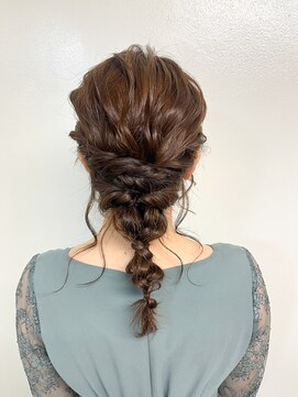 バブルス 上福岡店(BUBBLES) 後れ毛が可愛い編み下ろし