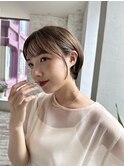 【joemi】斜めバング耳かけショートボブ(小倉太郎