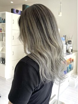 ケイアンドケイ ヘアー デザイン つつじが丘店(K&K)の写真/ハイライト/インナーカラー/バレイヤージュ…ブリーチの圧倒的な経験を活かしなりたいカラーを実現します！