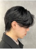 カルマパーマコンマヘアセンターパートニュアンスパーマ韓国