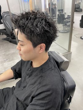 ロンド ローガン 名駅(Lond LOGAN) パーマ職人Ryu  スパイキーショートツイスパ