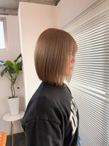 ステアメゾン 大宮(Stir maison)&nbsp;切りっぱなしボブ-ブラウンベージュ