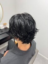 アウラヘアーサロン(aura hair salon)&nbsp;【ウルフ】スパイラルパーマ