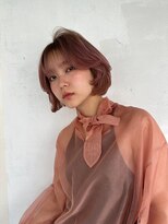 アンダーバーホワイト 天神店(_WHITE) ショート透明感カラー/シースルーバング/顔まわり／レイヤー