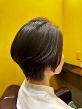 レジェ (Leger) ひし形ショートボブ丸みくびれ/30代/40代/50代/60代