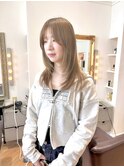 顔まわりレイヤーhair
