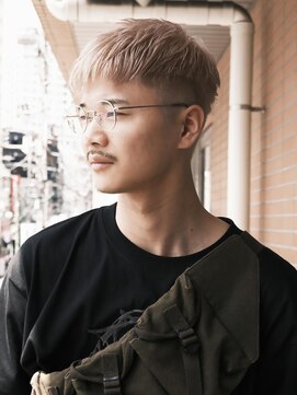 ボコカ(bococa) 【macana指名】ベリショ短髪ブリーチベージュハイトーン登戸