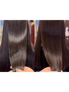 『KERASTASE で叶える、本物の艶髪☆』豊富な髪質改善メニューで触れたくなるサラ艶髪に◎【天神/大名】