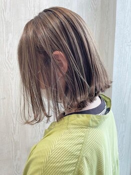 タブーセントラル(TABOO Central)の写真/【久屋大通30秒】"魅せるグレイカラー"でいくつになってもカラーを楽しむ♪ファーストグレイの方もお任せ◎