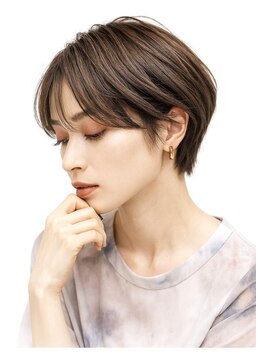 ☆お客様スタイル☆【艶カラーショート／二俣川／二俣川駅】