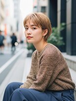 ライクバイコトナ 越谷(RIKE by kotona)&nbsp;30代40代50代絶壁解消ひし形小顔前下がりショートボブ【越谷】