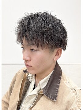 ヨシザワインク プレミアム 築地店(YOSHIZAWA Inc. PREMIUM) 縦落ちツイスパ/刈り上げ/ショート/カジュアル/フェード