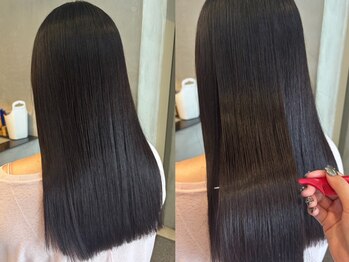 へアーズアーティスティックプロダクツ(HAIRS ARTISTIC PRODUCTS)の写真/今までの縮毛矯正とは違う！？そんな感動の声が続出！“酸性ストレート”でダメージを軽減♪