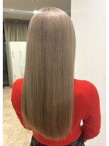 オーダイム(ou' dime)&nbsp;ショートブリーチケアブリーチハイライトレイヤーカット髪質改善