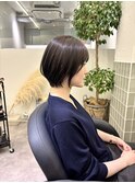 ショートボブ/ボブ寄りショート/丸みショート