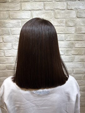 シャル 八王子(shalu) 艶髪ナチュラルストレートヘア