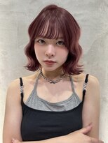 ロンドイディールバンダイ 新潟万代(Lond ideal)&nbsp;ボブ×ピンクブラウン