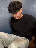 メゾンフォーメン 心斎橋店(Maison for men)&nbsp;キメすぎないラフでお洒落なシャドーパーマ