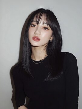 プラス ファースト ヘア(Plus 1st) ダークグレー×髪質改善トリートメント