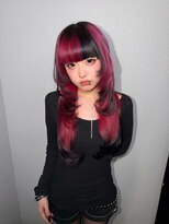 エルシャドール(EL-SHADDOLL)&nbsp;ワインレッド×黒×レイヤーカット