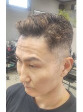 ヘアーアトラクション やぐち ユルパン×フェード