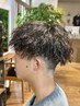 [池田指名限定】メンズカット+ツイストスパイラルパーマ¥10500