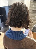 切りっぱなしボブ表参道ショートボブボブパーマ縮毛矯正髪質改善
