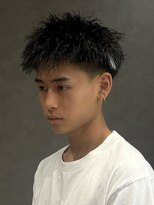 エルマーク 本山(L-MARK)&nbsp;スパイキーショート/アップバング/ツーブロック/メンズ/眉毛