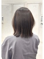 エレノア 梅田 大阪駅前第4ビル店(Eleanor)&nbsp;【菜菜】透明感あるラベンダーアッシュブラウン / まとまる縮毛
