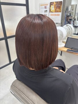 テーラヘアー 石岡店(TELA HAIR) 秋色レッドブラウン