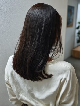 テーラヘアー 東金店(TELA HAIR)の写真/《東金駅徒歩3分》【髪質改善×ケアプロ超音波TR】でなめらかな艶髪が叶う☆憧れのうるツヤ髪を♪【東金】