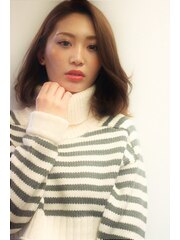 大人可愛いナチュラルボブ【Lucia hair fill天王寺店】