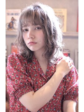 マノン バイ エイチ(MANON by H) 《MANON》ミルクティーカラー×ヌーディーヘア