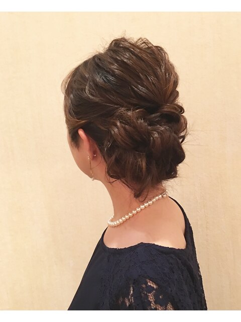 longhair arrange＊サイドアップ