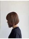 《FORME  director 谷津》前下がりミニボブ